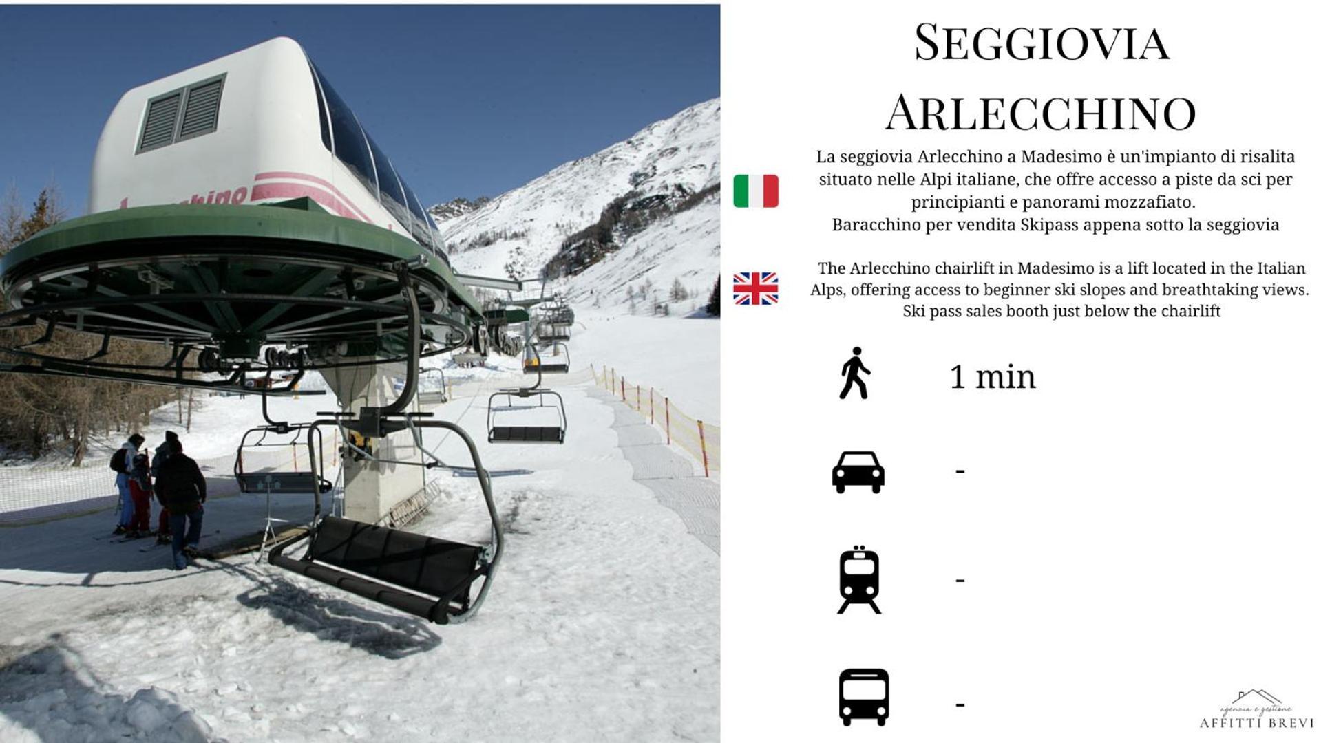 Appartamento Fondo Valle a 1 minuto dalle piste Madesimo Buitenkant foto