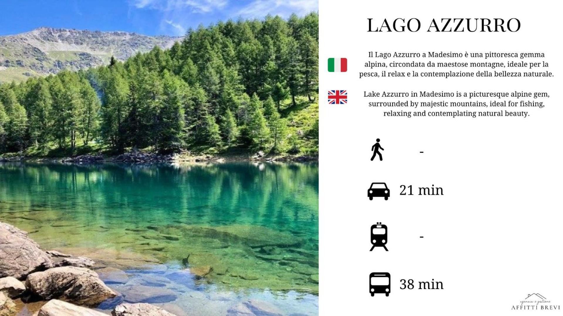 Appartamento Fondo Valle a 1 minuto dalle piste Madesimo Buitenkant foto